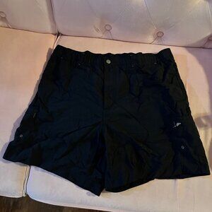 Columbia Black Shorts With Pockets Medium